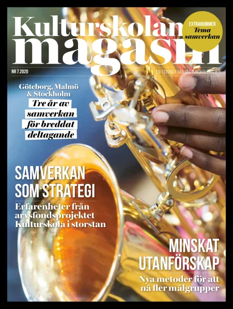Omslag till Kulturskolan magasin nr 7 2020