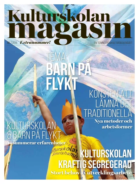 Omslag till Kulturskolan magasin nr 7 2018