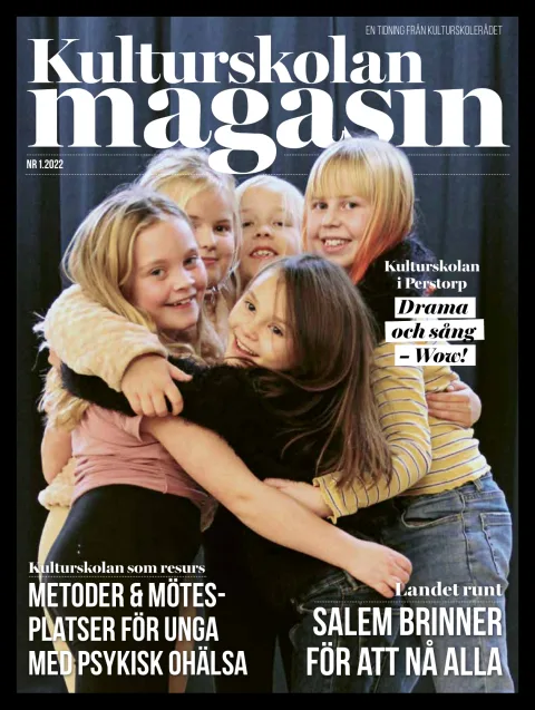 Omslag till Kulturskolan magasin nr 1 2022