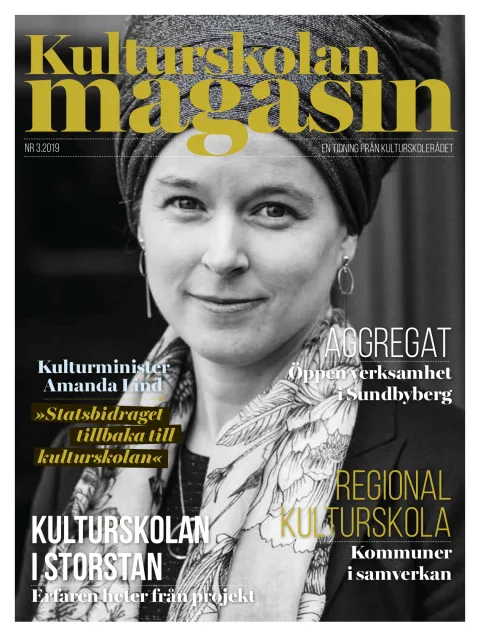 Omslag till Kulturskolan magasin nr 3 2019