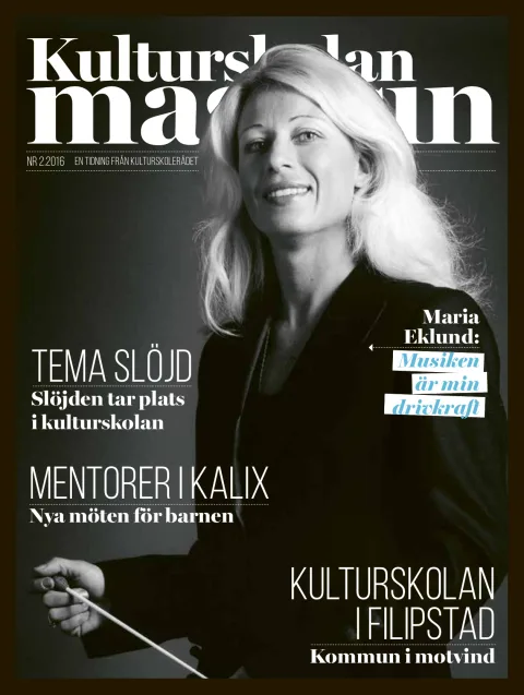 Omslag till Kulturskolan magasin nr 2 2016