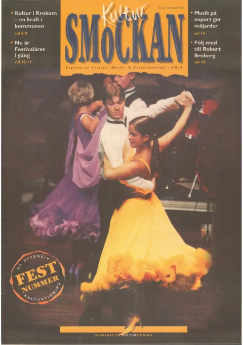 Omslag till Smockan nr 1 1998