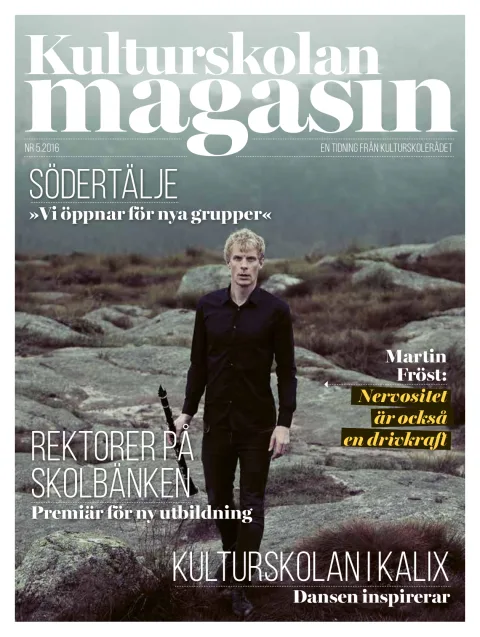 Omslag till Kulturskolan magasin nr 5 2016
