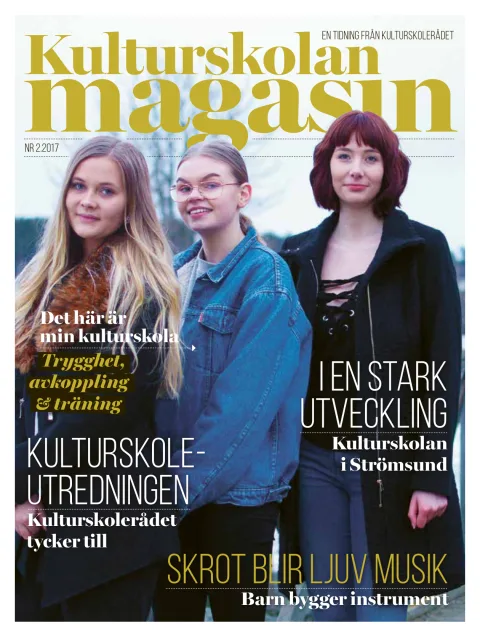 Omslag till Kulturskolan magasin nr 2 2017