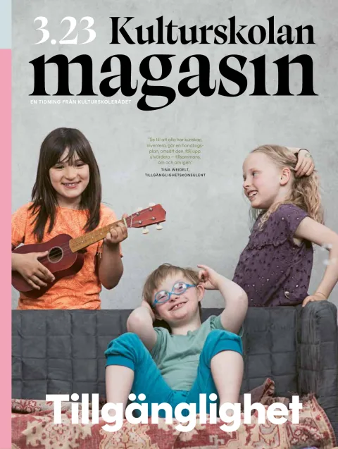 Omslag till Kulturskolan magasin nr 3 2023