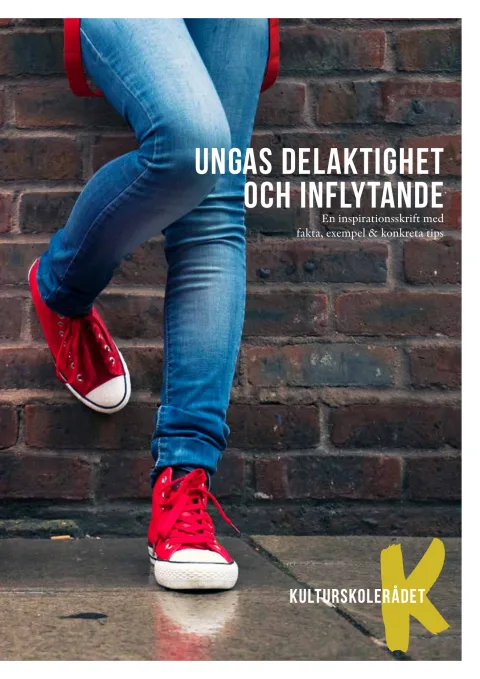 Omslag till Ungas delaktighet och inflytande - Inspirationsskrift