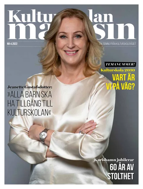 Omslag till Kulturskolan magasin nr 4 2022