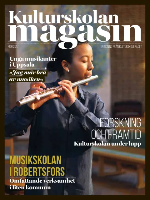 Omslag till Kulturskolan magasin nr 6 2017