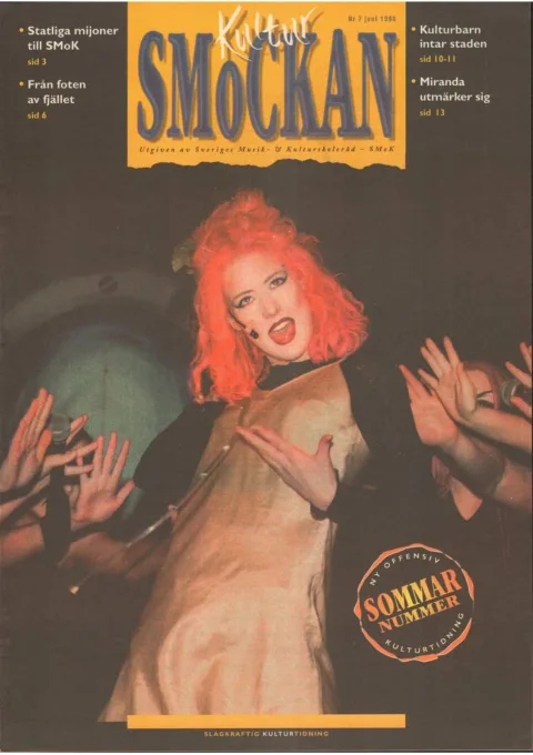 Omslag till Smockan nr 3 1998