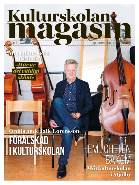 Omslag till Kulturskolan magasin nr 6 2019