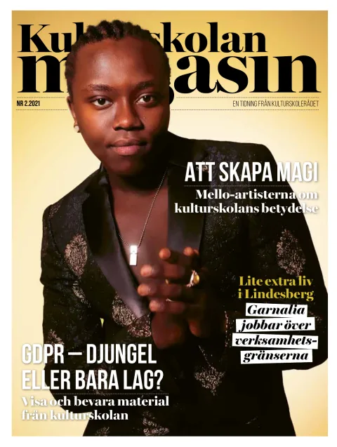 Omslag till Kulturskolan magasin nr 2 2021