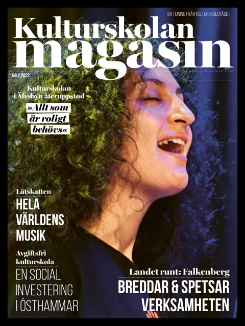 Omslag till Kulturskolan magasin nr 2 2022