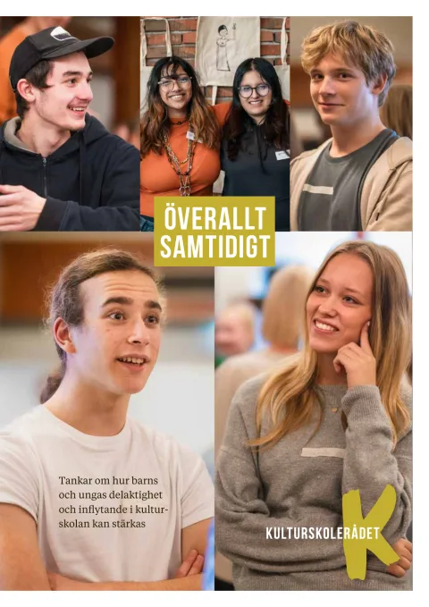 Omslag till Överallt samtidigt