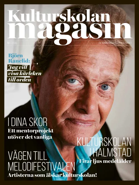 Omslag till Kulturskolan magasin nr 1 2016