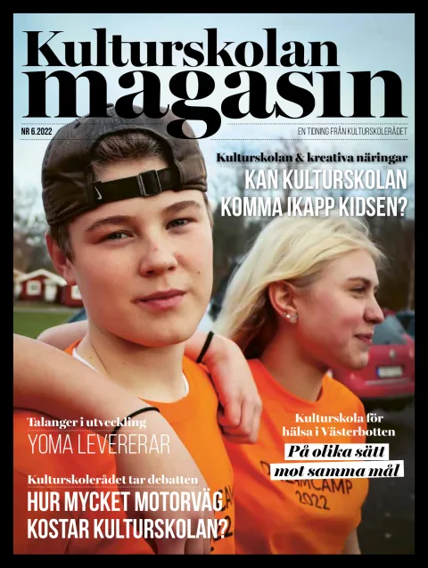 Omslag till Kulturskolan magasin nr 6 2022