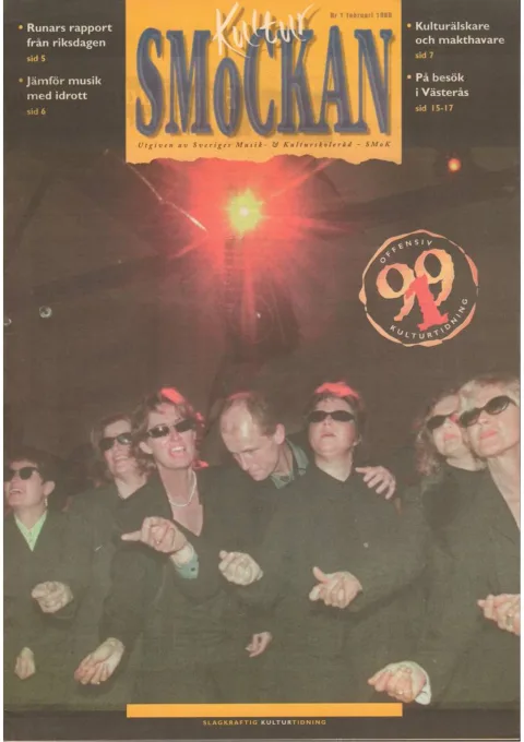 Omslag till Smockan nr 1 1999
