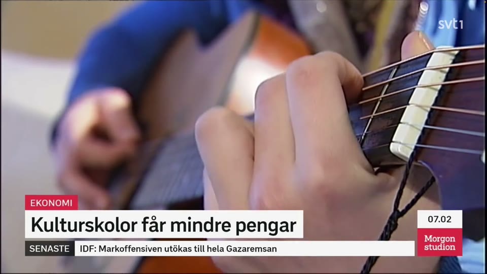 Bild till Magnus Ekwall i SVT Morgonstudion 4 dec 2023